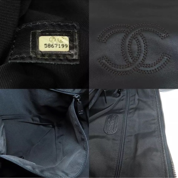 CHANEL CC CALFSKIN TASSEL Shopper Tote - Picture 10 of 10